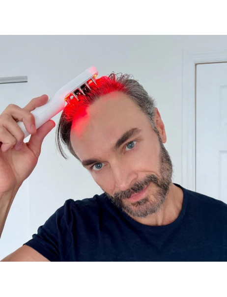 Praimy Vert Hair Grow Comb With Liquid Tank Гребінець для росту волосся з ємністю для рідини