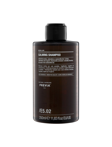 Previa Extra Life E5.02 Calming Shampoo Заспокійливий шампунь для чутливої шкіри голови