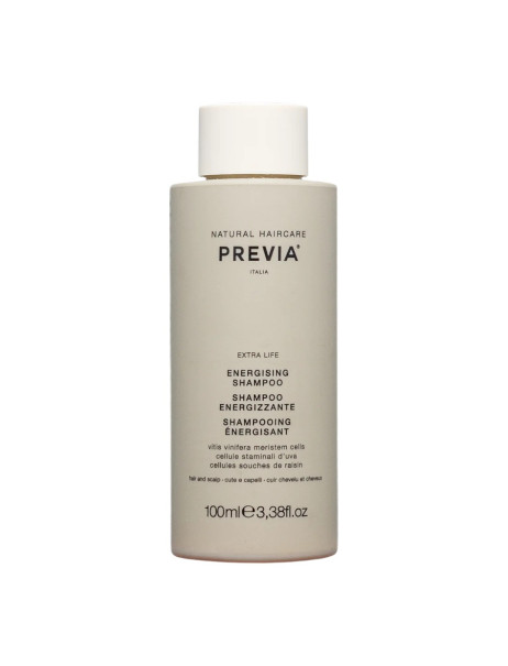 Previa Extra Life Energising Shampoo Енерджайзінг шампунь проти випадіння волосся