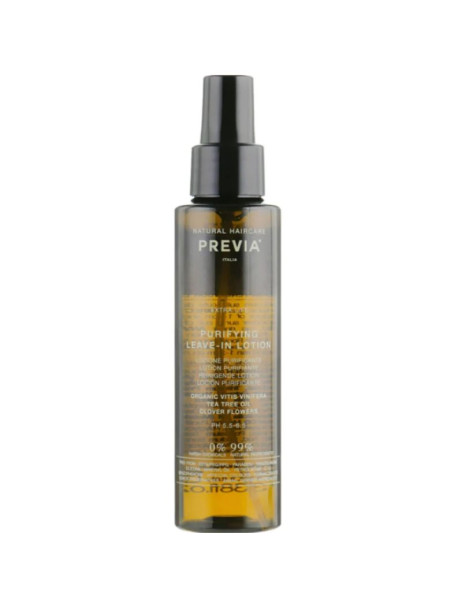 Previa Tea Tree Oil Purifying Leave-in Lotion Уход против перхоти с маслом чайного дерева