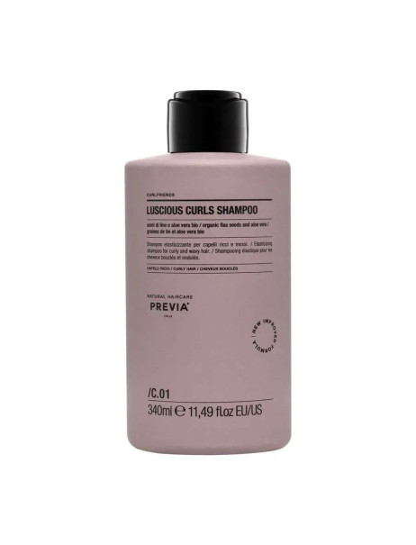 Previa CurlFriends Luscious Curls Shampoo Шампунь для неперевершених локонів