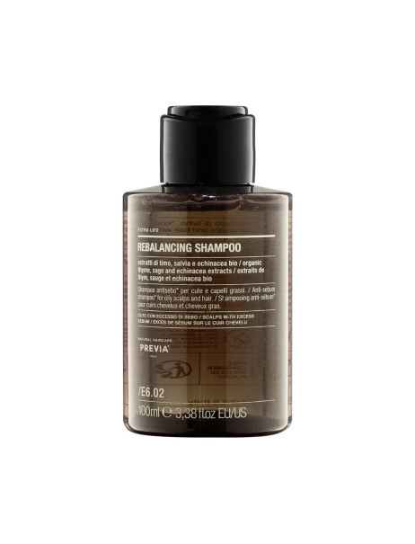 Previa E6.02 Rebalancing Shampoo Себорегулювальний шампунь для жирної шкіри голови