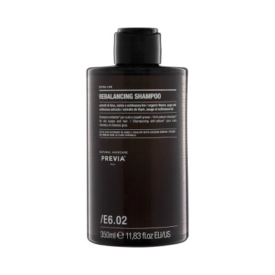 Previa E6.02 Rebalancing Shampoo Себорегулювальний шампунь для жирної шкіри голови