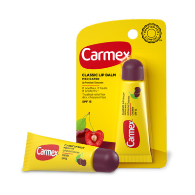 Carmex Lip Balm Tube Cherry SPF 15 Бальзам для губ з вишнею 