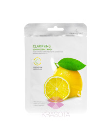 BeauuGreen Clarifying Lemon Тканинна маска для обличчя з екстрактом лимона - Написати відгук