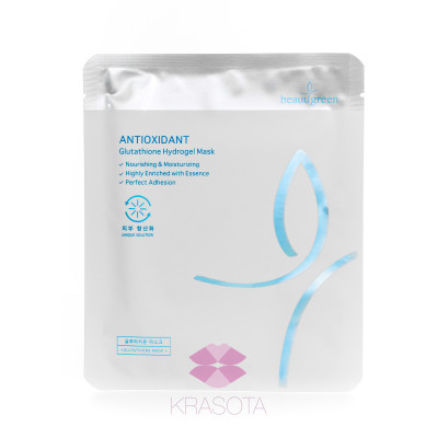 BeauuGreen Antioxidant Glutathione Hydrogel Mask Гидрогелевая маска для лица с глутатионом