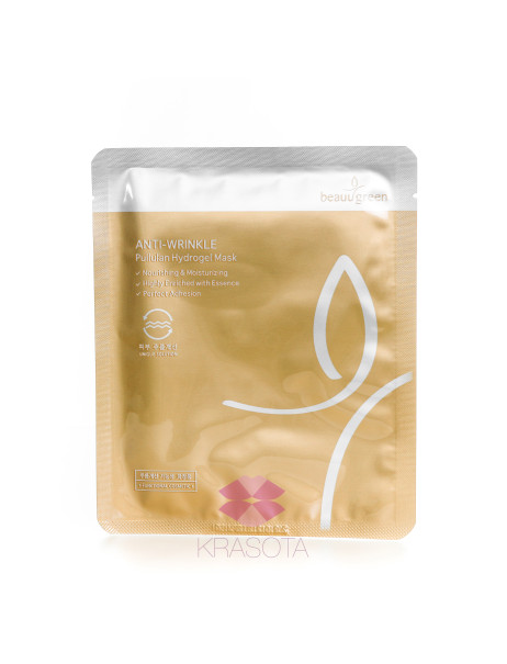 BeauuGreen Anti-Wrinkle Pullulan Hydrogel Mask Гідрогелева маска для обличчя з пулуланом