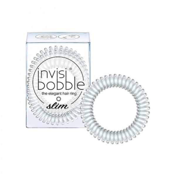Invisibobble Slim Crystal Clear Резинка-браслет для волос