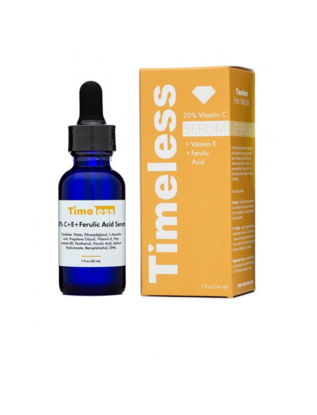 Timeless Сыворотка 20% витамином С, витамином Е и феруловой кислотой 0% Vitamin C + E Ferulic Acid Serum