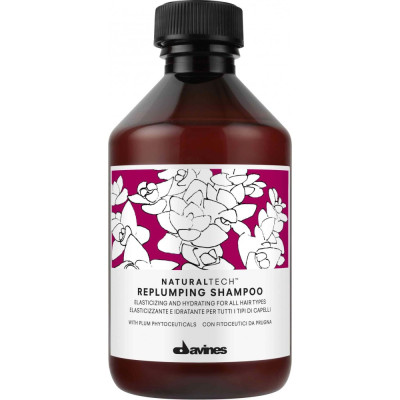 Davines Replumping Shampoo Зволожувальний шампунь для ущільнення волосся