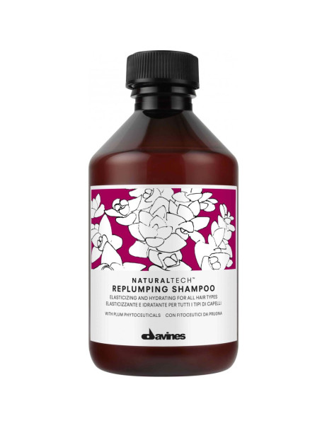Davines Replumping Shampoo Зволожувальний шампунь для ущільнення волосся