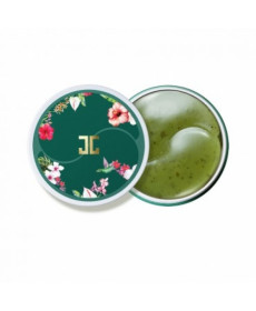 Jayjun Green Tea Eye Gel Patch Гидрогелевые патчи с лепестками зеленого чая - Написать отзыв