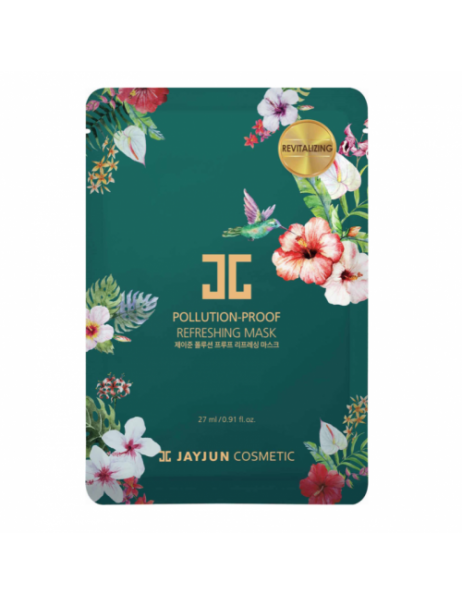 Jayjun Pollution-Proof Refreshing Face Mask Тканевая антистресс-маска