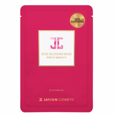 Jayjun Rose Blossom Face Mask Тканевая маска для увлажнения и сияния