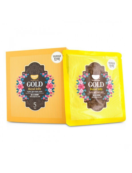 Гідрогелева маска для обличчя із золотом Koelf Gold