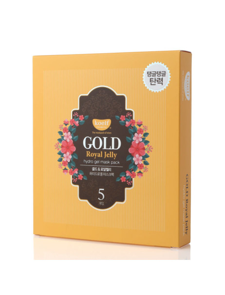 Гідрогелева маска для обличчя із золотом KOELF Gold