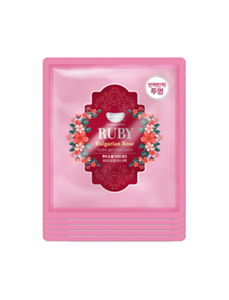 KOELF Гідрогелева маска для обличчя з рубіном 30g Ruby Bulgarian Rose Hydro Gel Mask