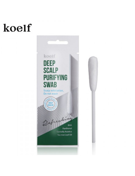 KOELF Пілінг-паличка очищає для шкіри голови 6ml Deep Scalp Purifying Swab