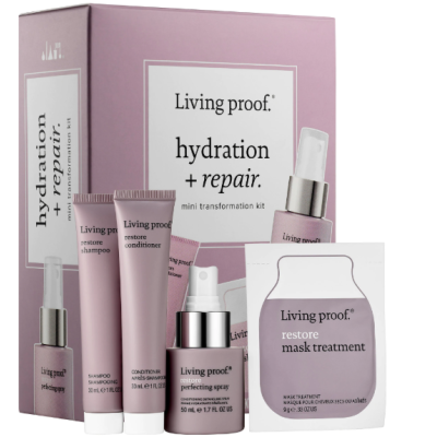 Living proof Мини-набор для восстановления волос Restore Hydration + Repair Mini Transformation Kit