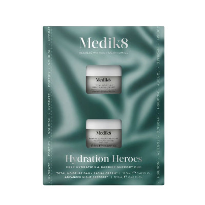 Medik8 Hydration Heroes Набір тревел-версій бестселерних кремів для глибокого зволоження та підтримки захисного бар’єра шкіри