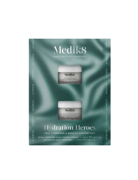Medik8 Hydration Heroes Набір тревел-версій бестселерних кремів для глибокого зволоження та підтримки захисного бар’єра шкіри