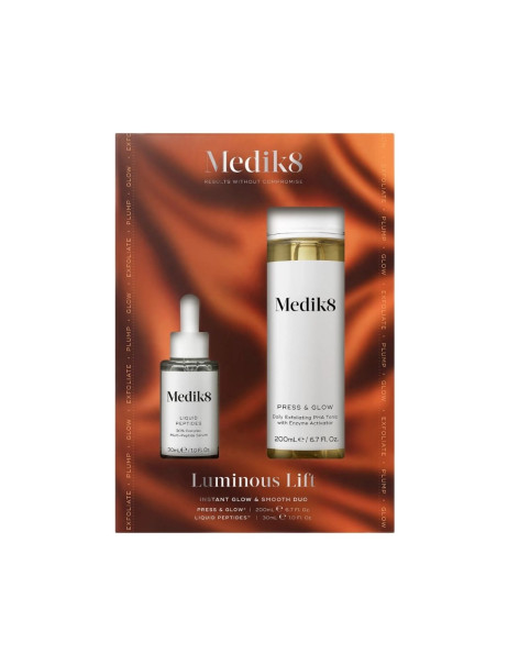 Medik8 Luminous Lift Набор для мгновенного сияния и разглаживания кожи