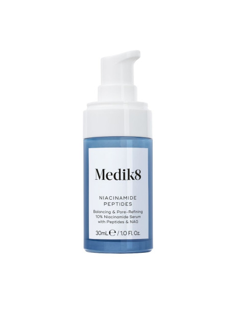Medik8 Niacinamide Peptides Пептидна сироватка з 10% ніацинаміду для зменшення висипань та візуального звуження пор