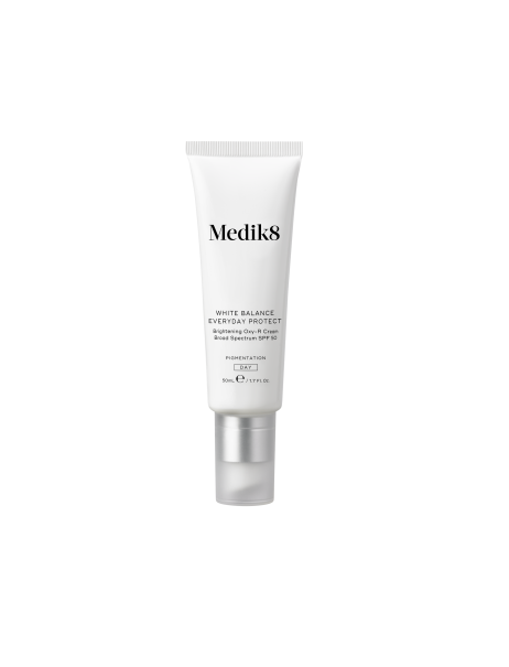 Medik8 White Balance® Everyday Protect Освітлюючий крем з Oxy-R і SPF 50 широкого спектра