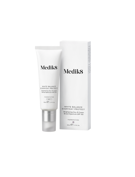 Medik8 White Balance® Everyday Protect Освітлюючий крем з Oxy-R і SPF 50 широкого спектра