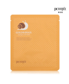 PETITFEE Гідрогелева маска для обличчя з золотом і равликом 30g Gold Snail Hydrogel Mask - Написати відгук