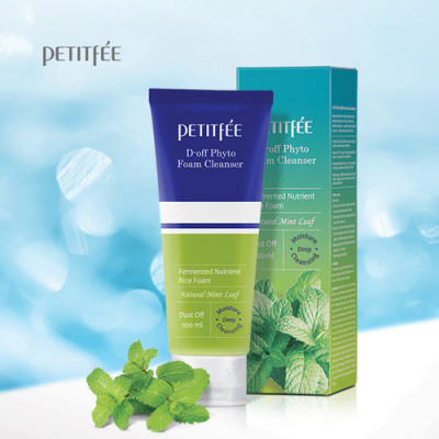 PETITFEE Фито-пенка для глубокого очищения 100ml D-off Phyto Foam Cleanser