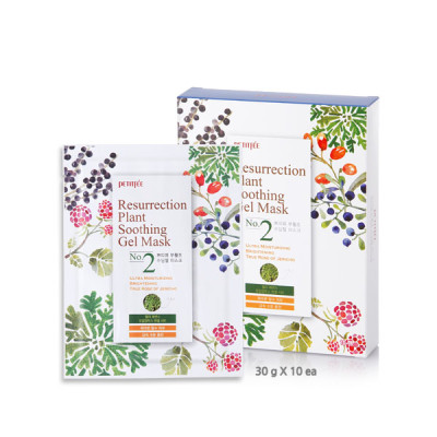 PETITFEE Увлажняющая маска для лица Resurrection Plant Soothing Gel Mask