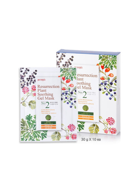 PETITFEE Зволожуюча маска для обличчя 30g Resurrection Plant Soothing Gel Mask