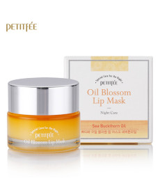 PETITFEE Нічна маска для губ з вітаміном Е і маслом обліпихи 15g Oil Blossom Lip Mask - Написати відгук