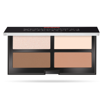Pupa Палетка компактная для контуринга Contouring  Strobing Palette