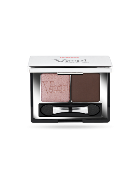 Pupa Тени 2-цветные компактные для век Vamp Duo 2.2g Vamp Duo