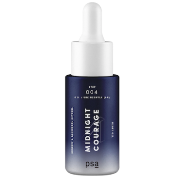 PSA Midnight Courage Rosehip and Bakuchiol Retinol Night Oil Ночное масло с ретинолом скидка