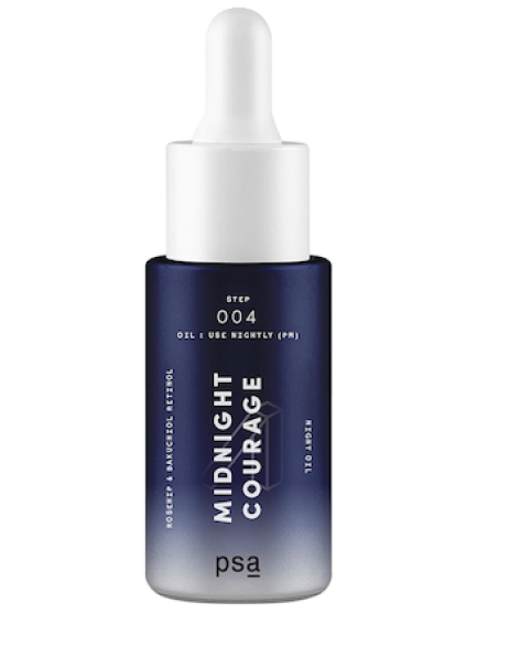 PSA Midnight Courage Rosehip and Bakuchiol Retinol Night Oil Ночное масло с ретинолом скидка