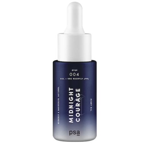 PSA Midnight Courage Rosehip and Bakuchiol Retinol Night Oil Нічне масло з ретинолом