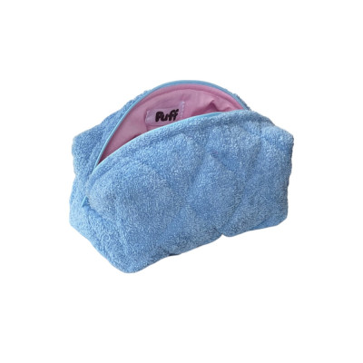 Puff Косметичка Синя махра