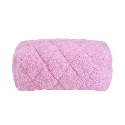 Puff Косметичка Розовая махра