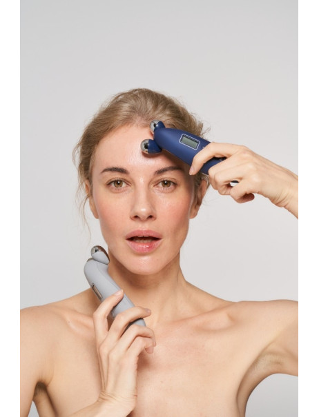 PureLift Face Grey Массажер для миостимуляции лица серый