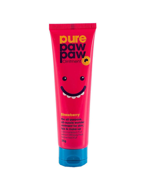 Pure Paw Paw що відновлює бальзам для губ Полуничний смузі