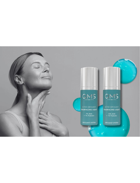 QMS Medicosmetics Exfoliant System 10% AHA Active Exfoliant Resurfacing Liquid Пілінг на основі AHA-кислот та ферментів