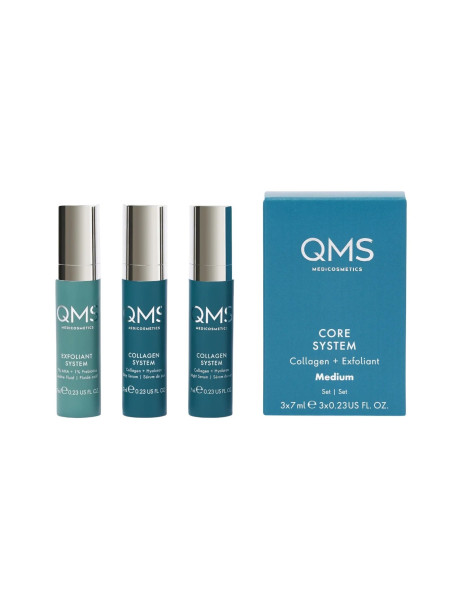 QMS Medicosmetics Day & Night 3-Step Core Routine Set Medium Travel Подарунковий набір