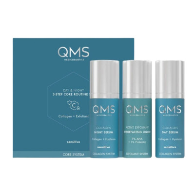 QMS Medicosmetics Day & Night 3-Step Core Routine Set Sensitive Подарунковий набір