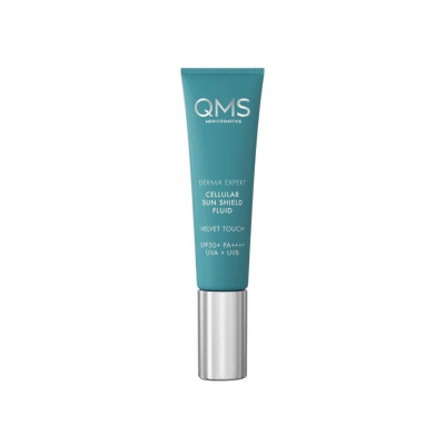 QMS Medicosmetics Derma Expert Cellular Sun Shield Velvet Touch Fluid SPF 50+ Солнцезащитный крем