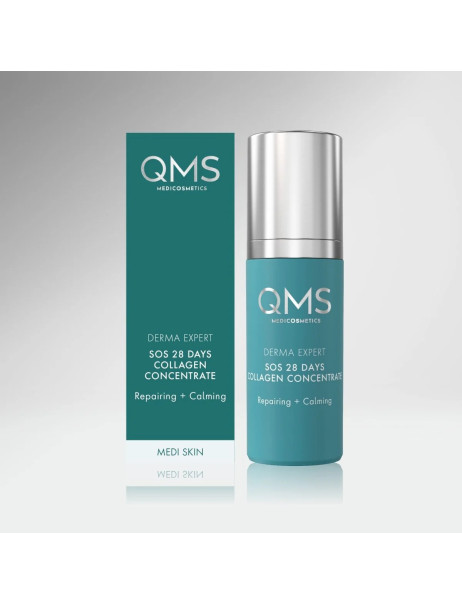 QMS Medicosmetics Derma Expert SOS 28 Days Collagen Concentrate Концетрат колагену для 28-денного курсу відновлення шкіри