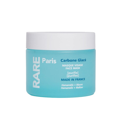 RARE Paris Carbone Glacé Purifying Creamy Face Mask Маска для глибокого очищення шкіри обличчя з гамамелісом та екстрактом мальви