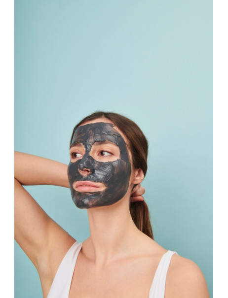 RARE Paris Carbone Glacé Purifying Creamy Face Mask Маска для глибокого очищення шкіри обличчя з гамамелісом та екстрактом мальви